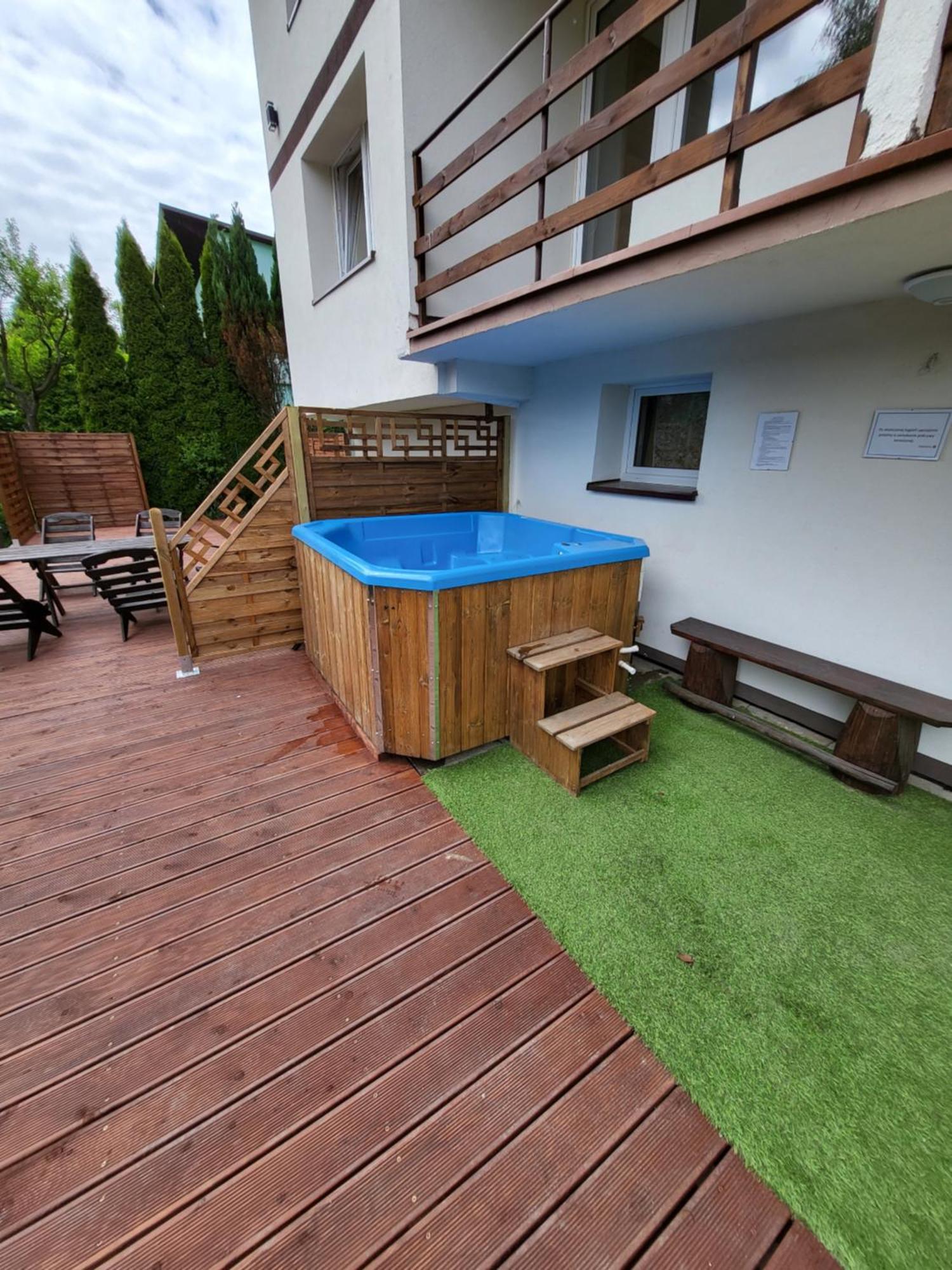 Apartamenty Willa Naskarpie Jacuzzi Sauna Basen Вісла Екстер'єр фото